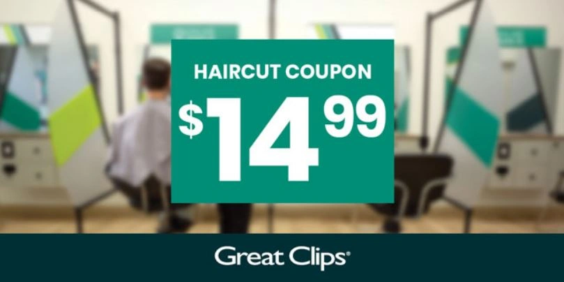 $14.99 Great Clips Coupon Code for Haircut