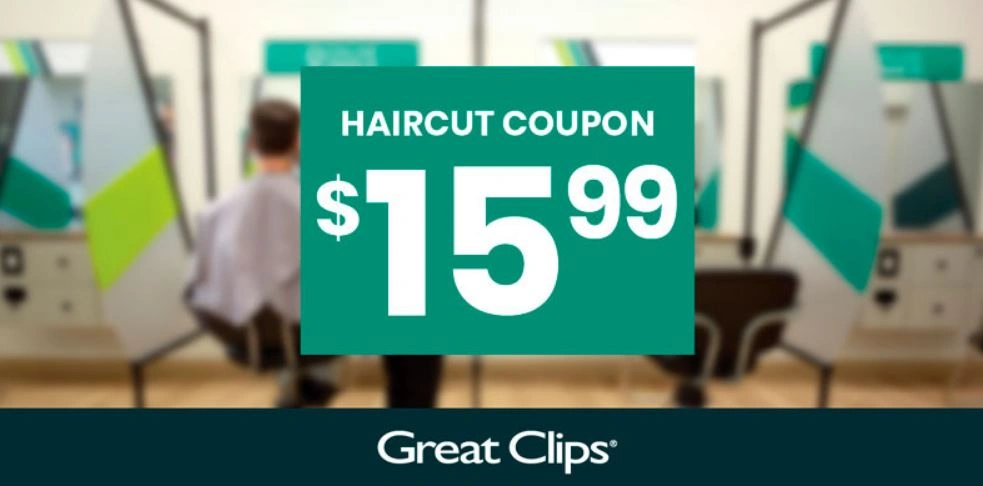 $15.99 Great Clips Coupon Code for Haircut