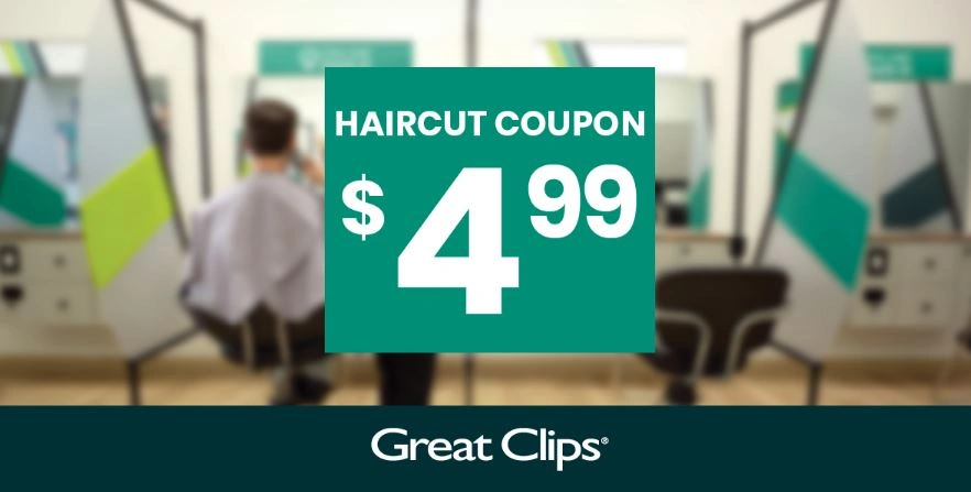 $4.99 Great Clips Coupon code