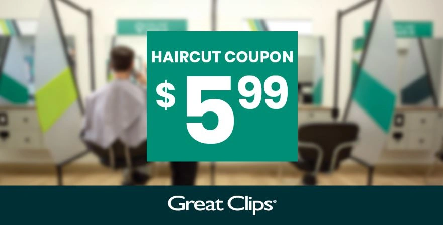 $5.99 Great Clips Coupon code
