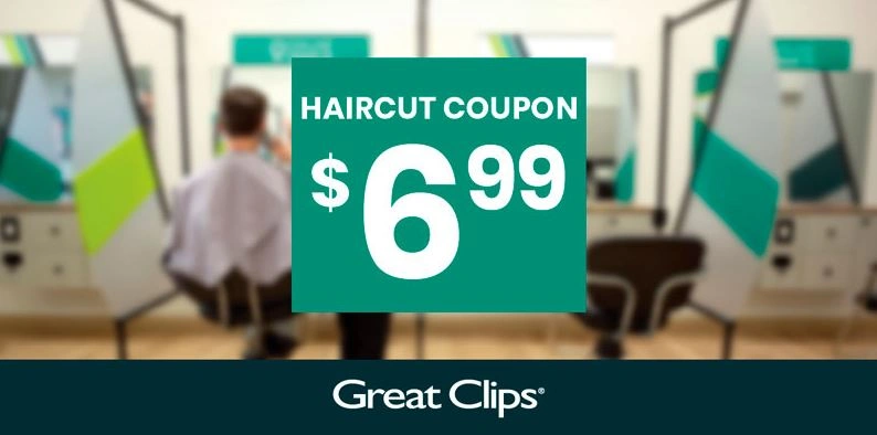 $6.99 Great Clips Coupon Code for Haircut