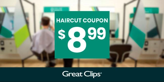 $8.99 Great Clips Coupon Code for Haircut