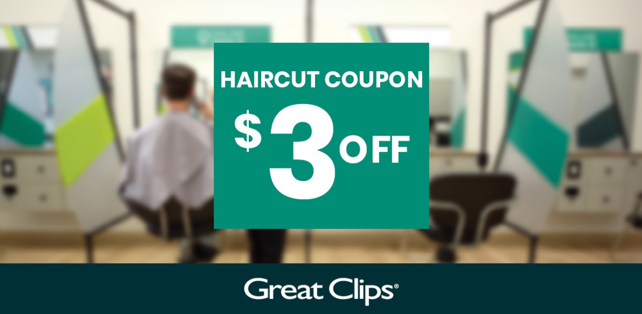 $3 off Great Clips Coupon