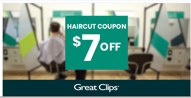 Great Clips $7 Off Coupon Printable free